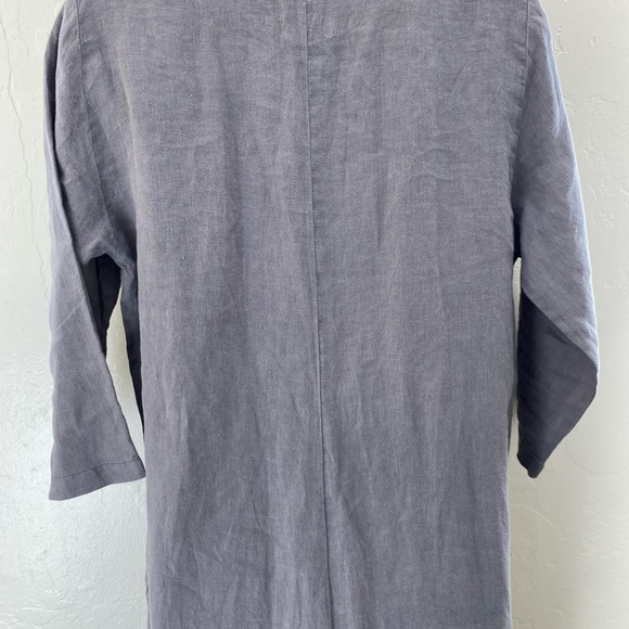 Zara Lillian Jumpsuit Linen Gray Size S - Picture 9 of 10